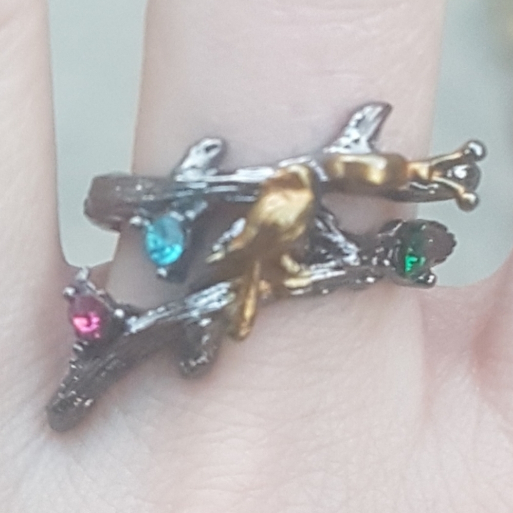 💍🐌 Bird & snails ring 🐦